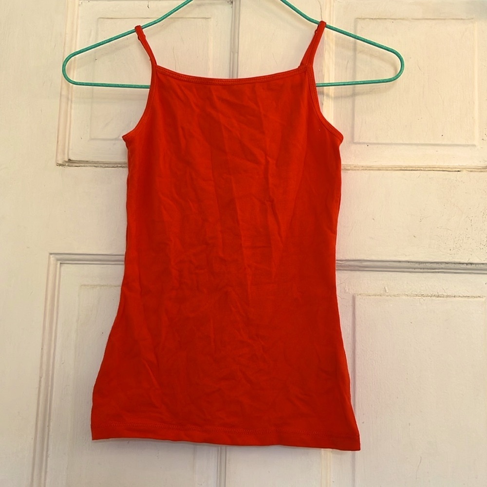 NWOT Old Navy girls red tank top in size small 6-7
